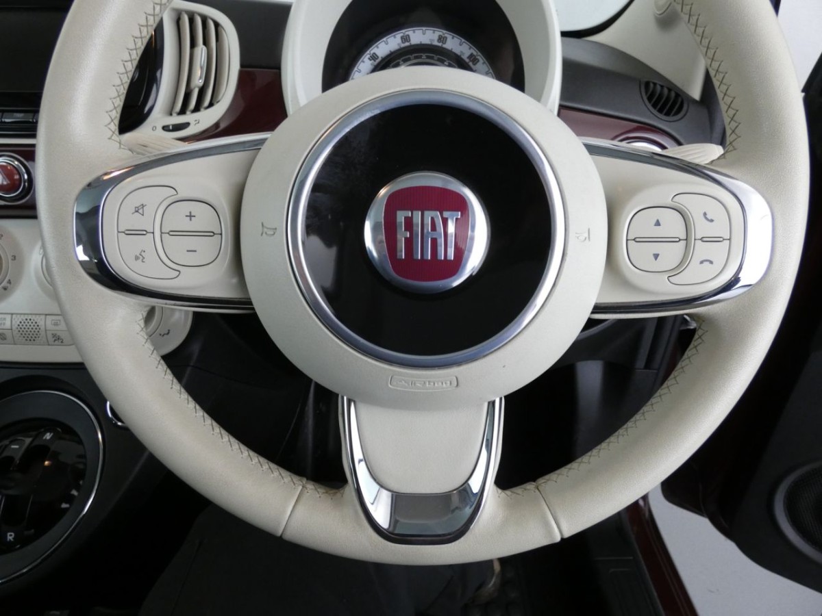 FIAT 500 1.2 LOUNGE DUALOGIC 3D 69 BHP - 2018 - £11,790