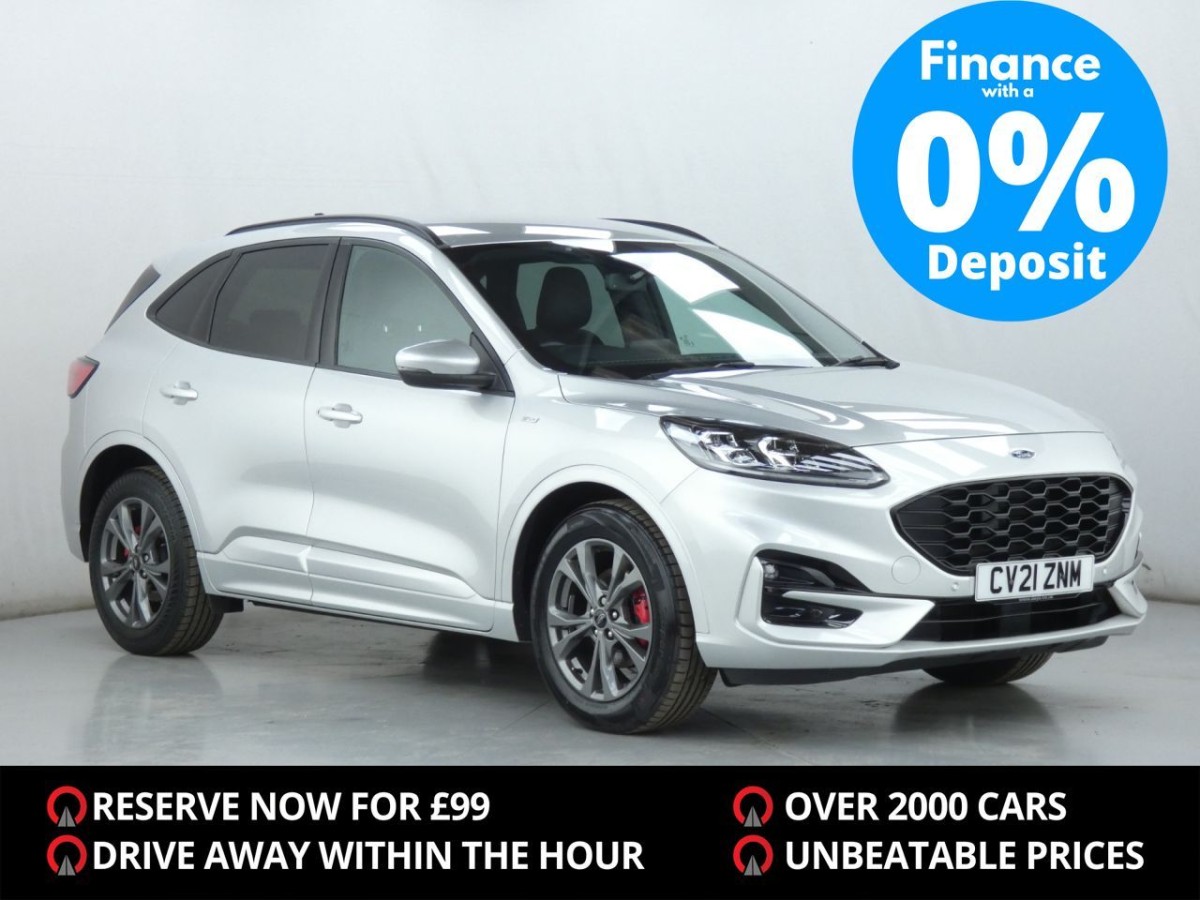 FORD KUGA 2.0 ST-LINE ECOBLUE MHEV 5D 148 BHP - 2021 - £17,700