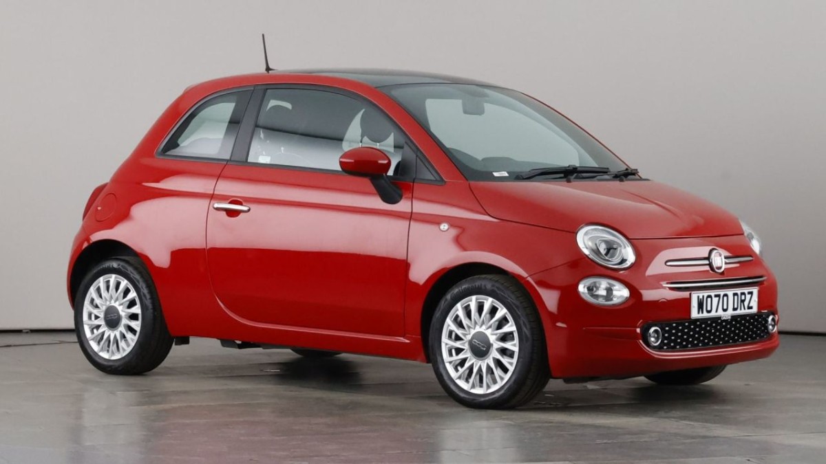 FIAT 500 1.0 LOUNGE MHEV 3D 69 BHP - 2021 - £10,400