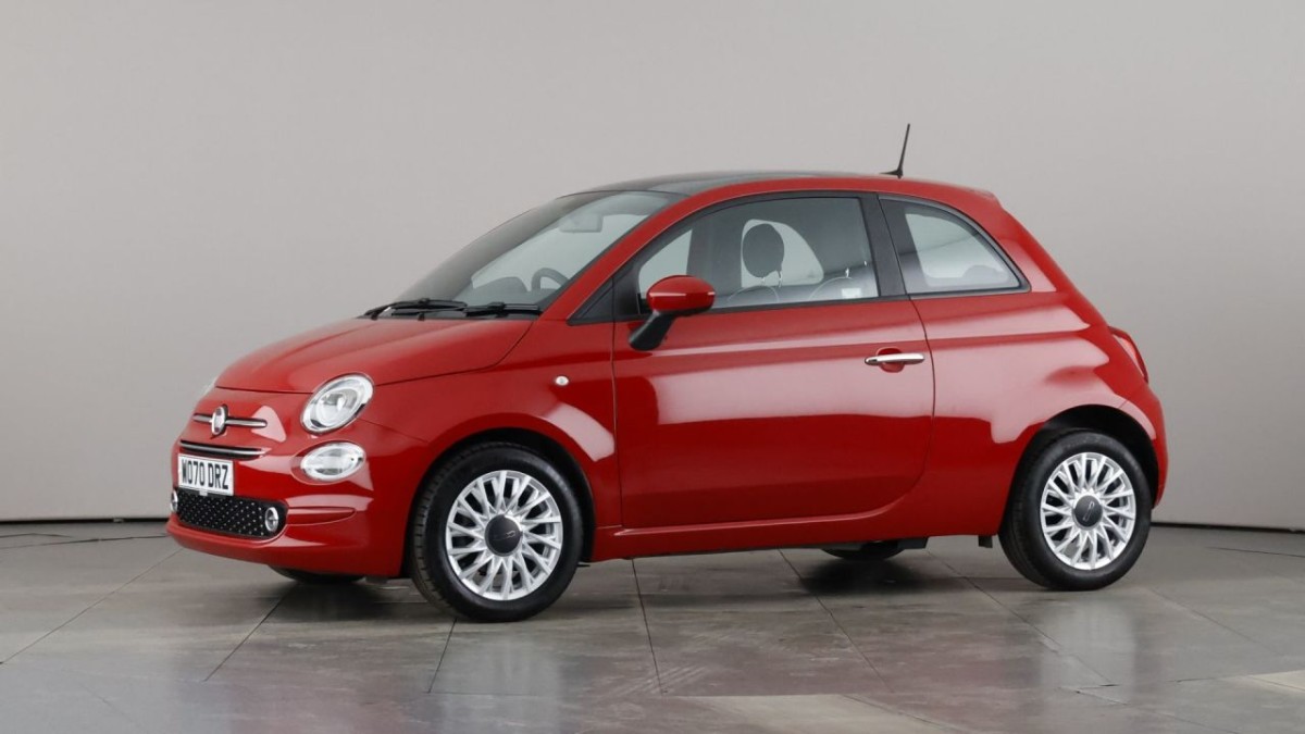 FIAT 500 1.0 LOUNGE MHEV 3D 69 BHP - 2021 - £10,400