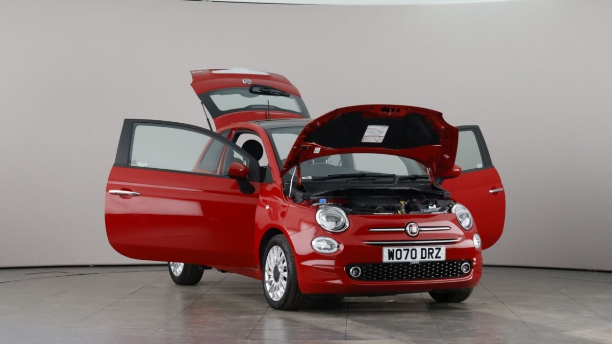 FIAT 500 1.0 LOUNGE MHEV 3D 69 BHP - 2021 - £10,400