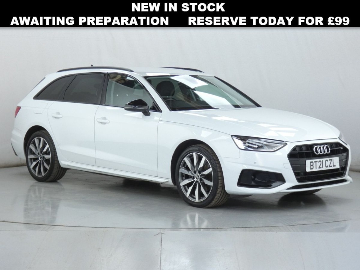 AUDI A4 2.0 AVANT TDI SPORT EDITION MHEV 5D 161 BHP - 2021 - £19,990