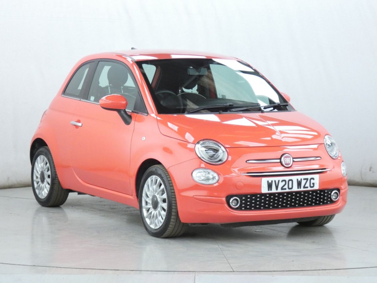 FIAT 500 1.2 LOUNGE 3D 69 BHP - 2020 - £6,700