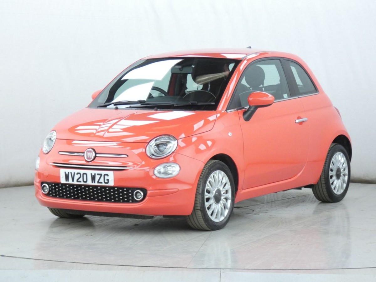 FIAT 500 1.2 LOUNGE 3D 69 BHP - 2020 - £6,700