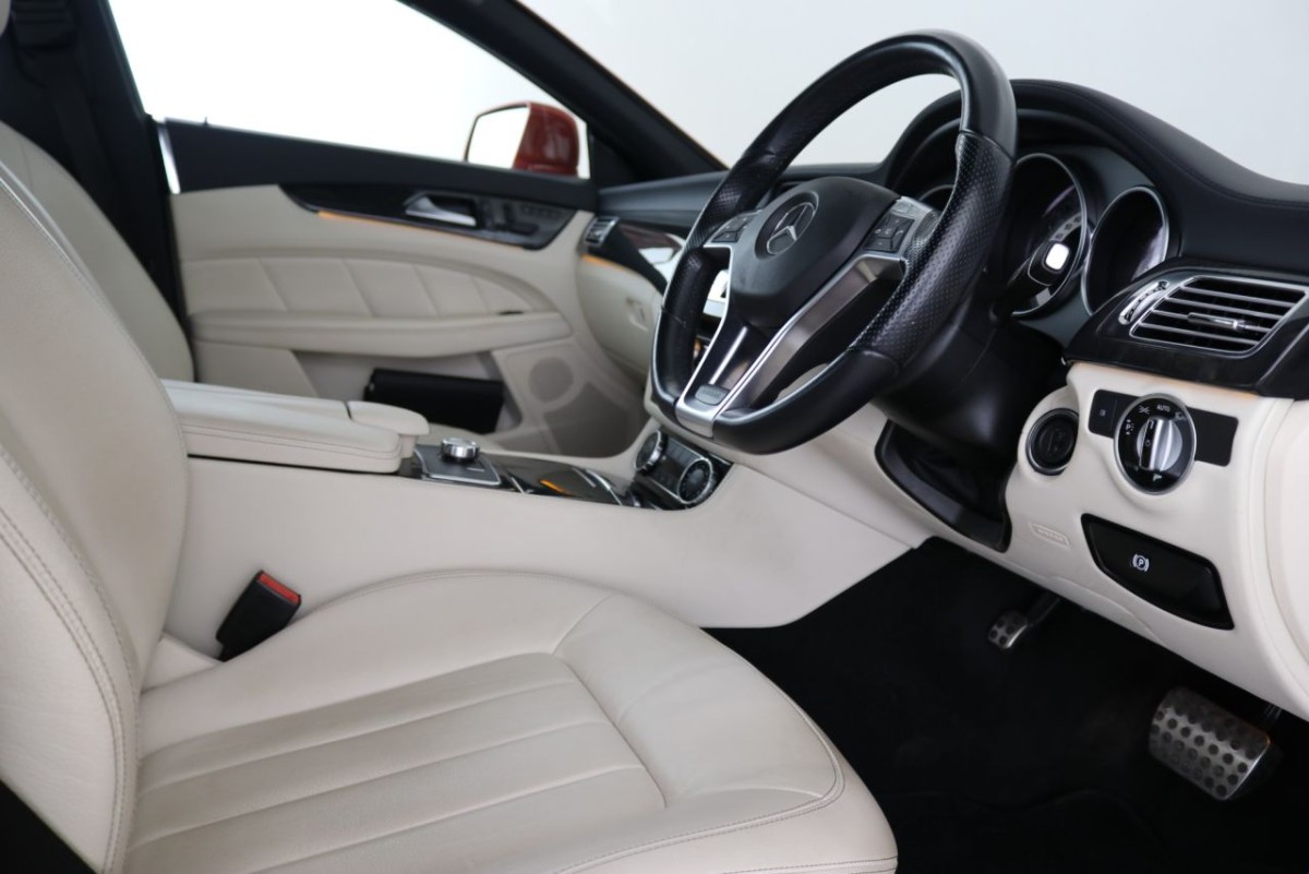 MERCEDES-BENZ CLS CLS350 CDI BLUEEFFICIENCY AMG SPORT 4D AUTO 265 BHP COUPE - 2014 - £15,400