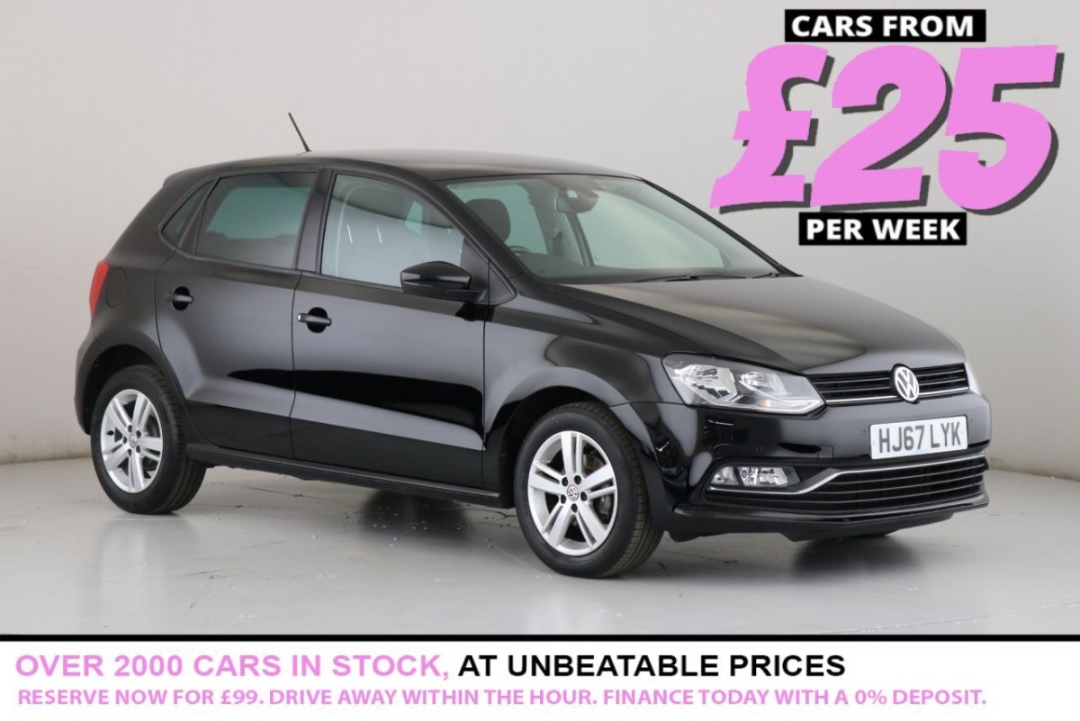 VOLKSWAGEN POLO 1.0 MATCH EDITION 5D 74 BHP - 2017 - £10,200