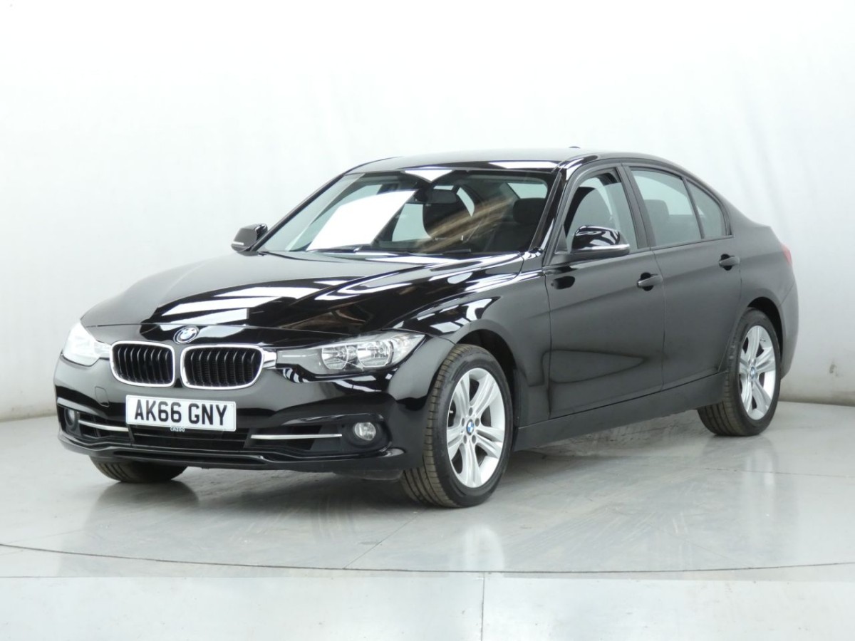 BMW 3 SERIES 1.5 318I SPORT 4D 135 BHP - 2016 - £10,400