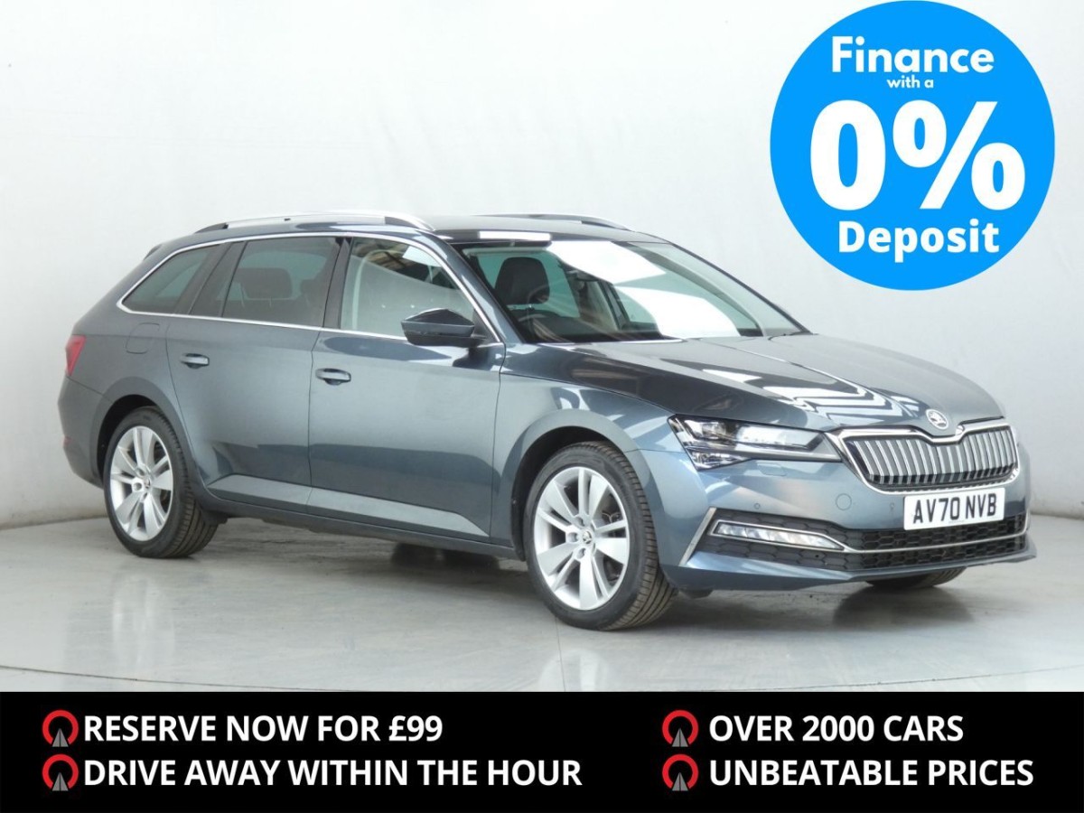 SKODA SUPERB 1.4 SE L IV DSG 5D 215 BHP - 2020 - £13,700