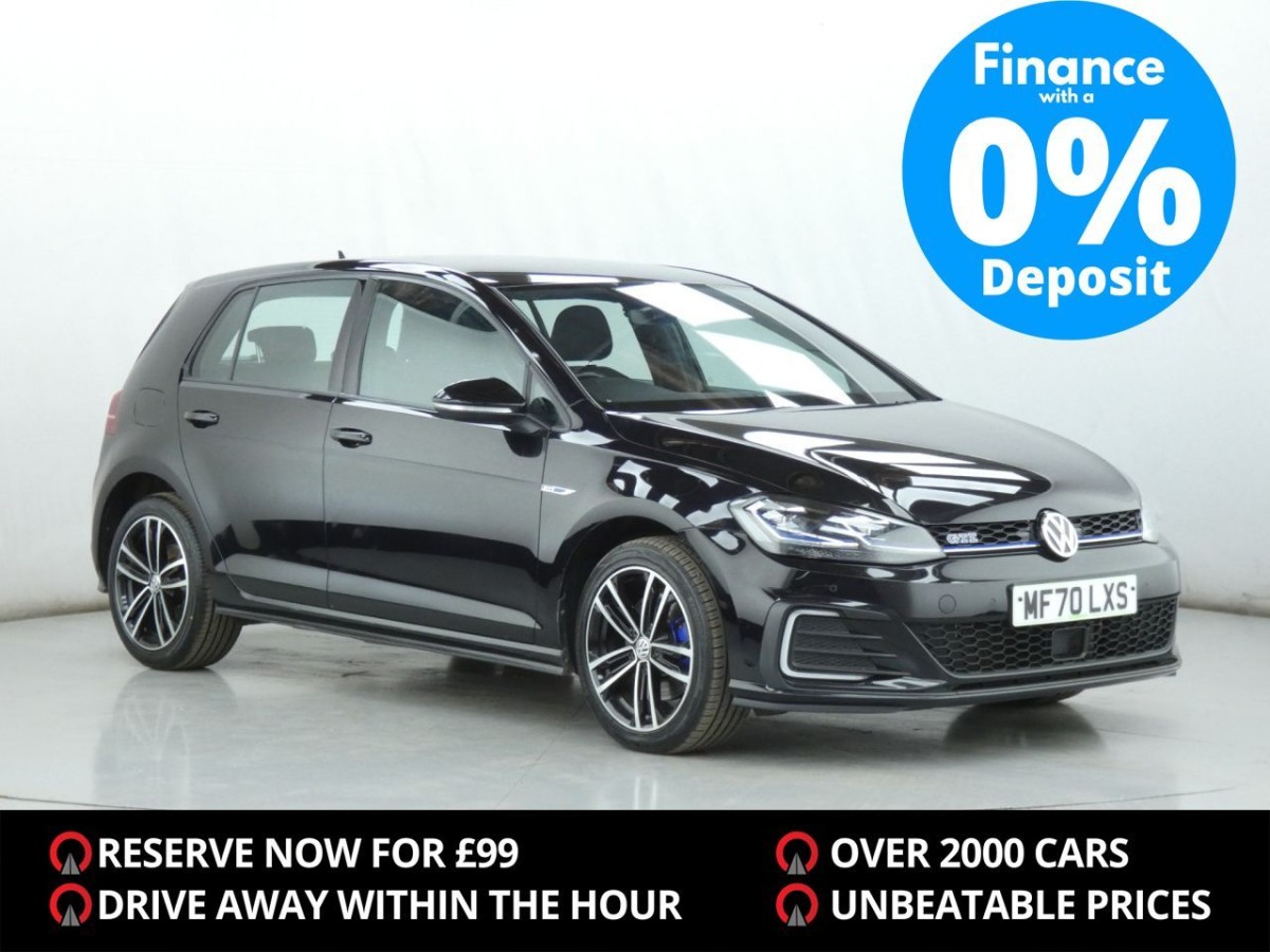 VOLKSWAGEN GOLF 1.4 GTE DSG 5D 202 BHP - 2020 - £14,990