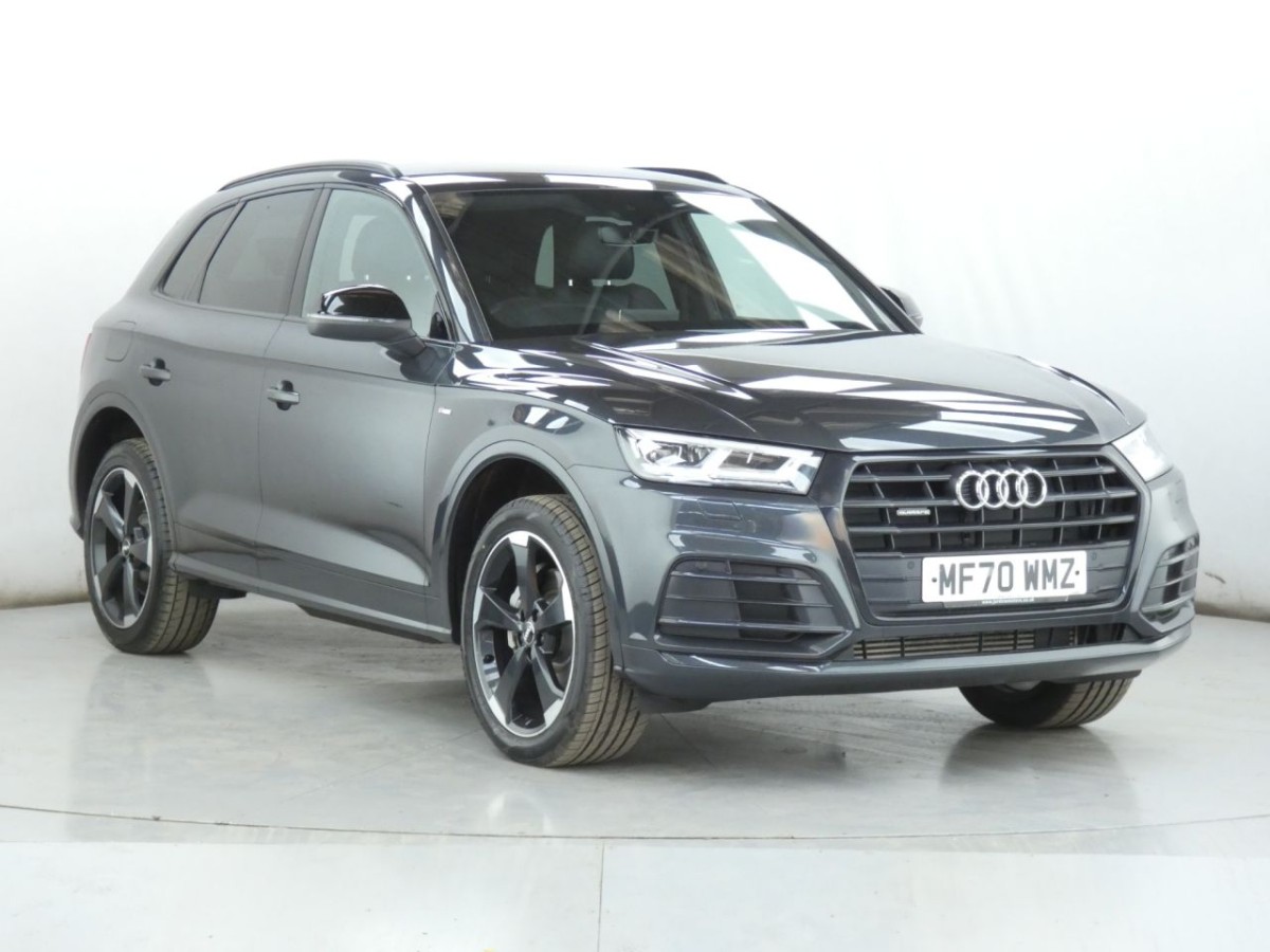 AUDI Q5 2.0 TFSI QUATTRO S LINE BLACK EDITION 5D 242 BHP - 2020 - £20,700