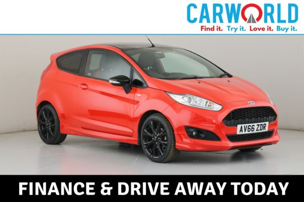 FORD FIESTA 1.0 ST-LINE RED EDITION 3D 139 BHP