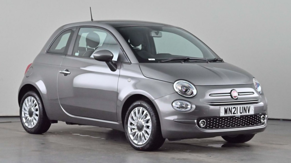 FIAT 500 1.0 LOUNGE MHEV 3D 69 BHP - 2021 - £9,990