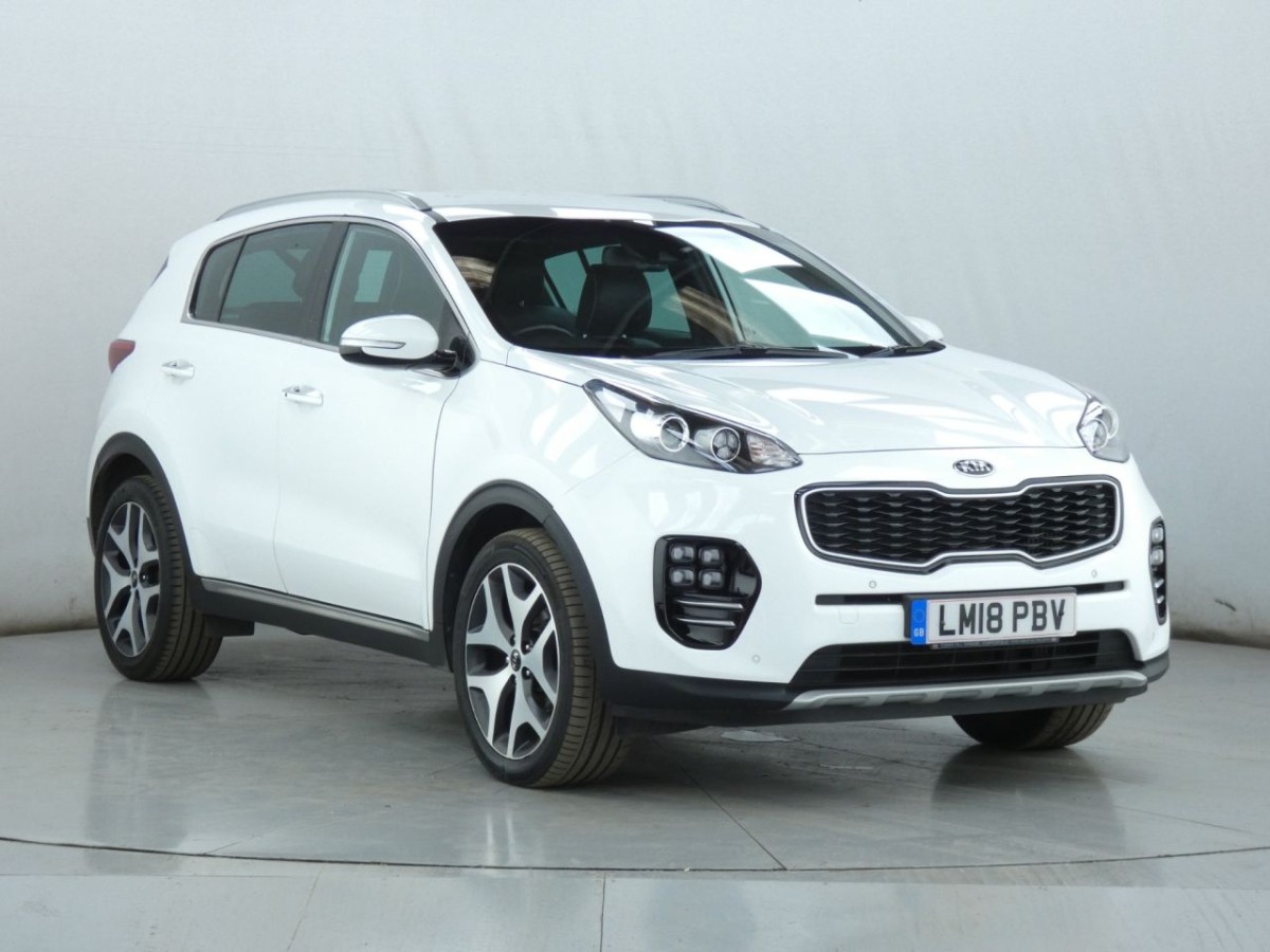 KIA SPORTAGE 1.6 GT-LINE 5D 174 BHP - 2018 - £12,990