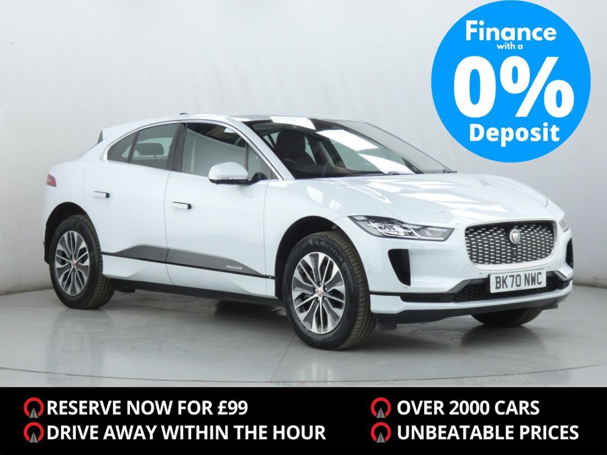 JAGUAR I-PACE S 5D 395 BHP - 2020 - £19,200