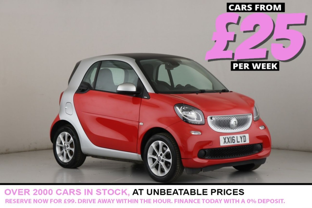 SMART FORTWO 1.0 PASSION 2D 71 BHP - 2016 - £6,300