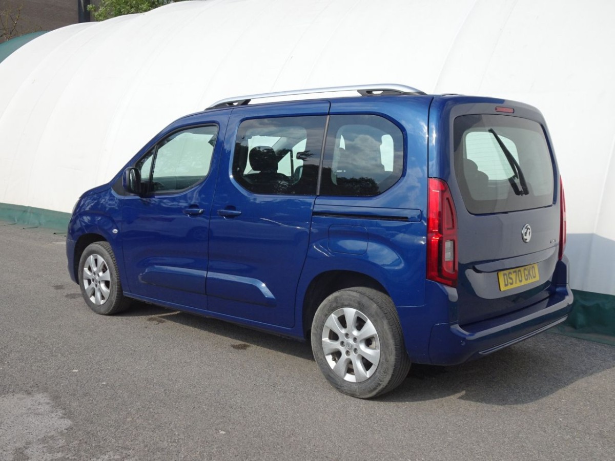 VAUXHALL COMBO LIFE 1.2 ENERGY S/S 5D 109 BHP - 2020 - £12,400