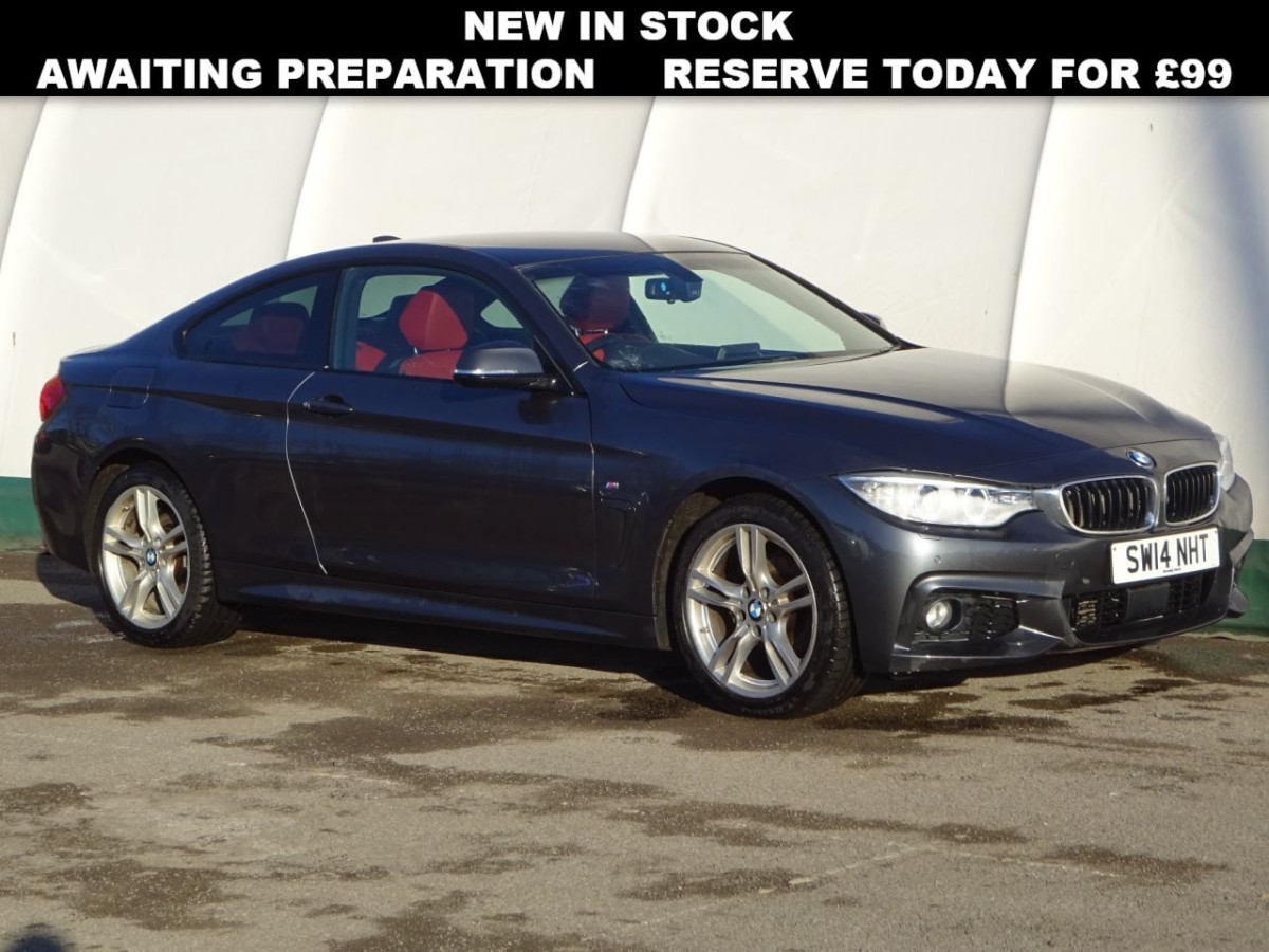 BMW 4 SERIES 2.0 420I XDRIVE M SPORT 2D 181 BHP - 2014 - £14,700