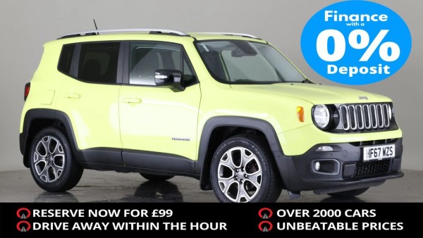 JEEP RENEGADE 1.4 LIMITED 5D 138 BHP