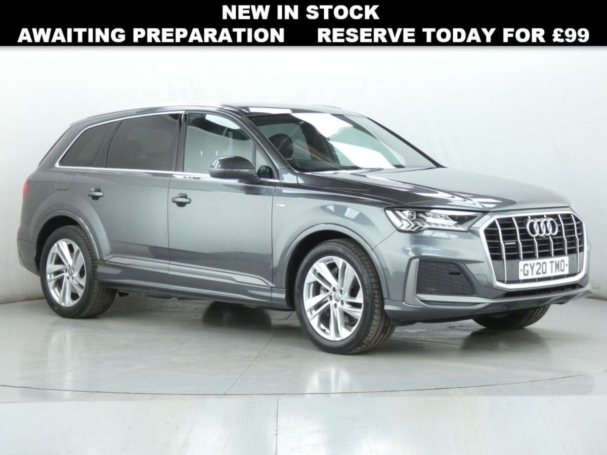 AUDI Q7 3.0 TDI QUATTRO S LINE MHEV 5D 282 BHP - 2020 - £33,700