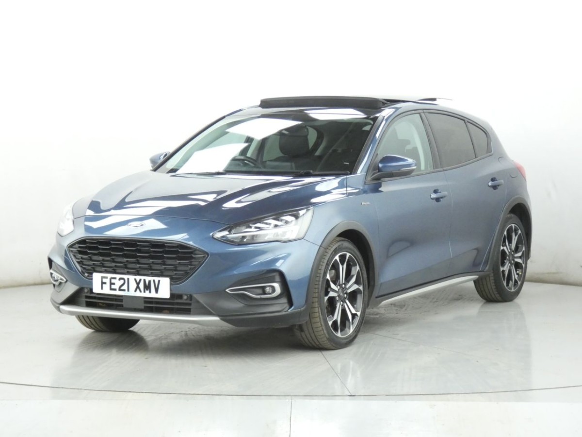 FORD FOCUS ACTIVE 1.0 X EDITION MHEV 5D 124 BHP - 2021 - £13,700