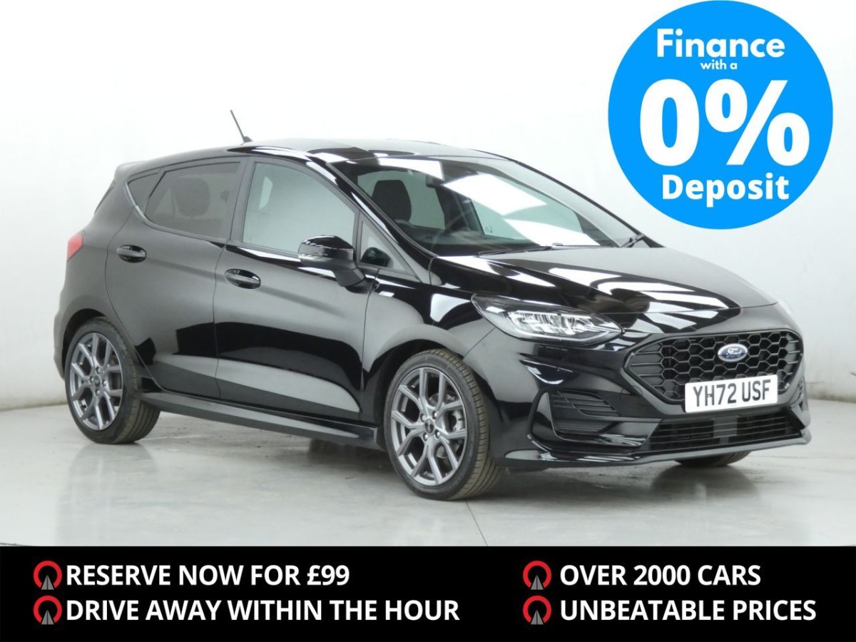 FORD FIESTA 1.0 ST-LINE EDITION MHEV 5D 124 BHP - 2022 - £13,700