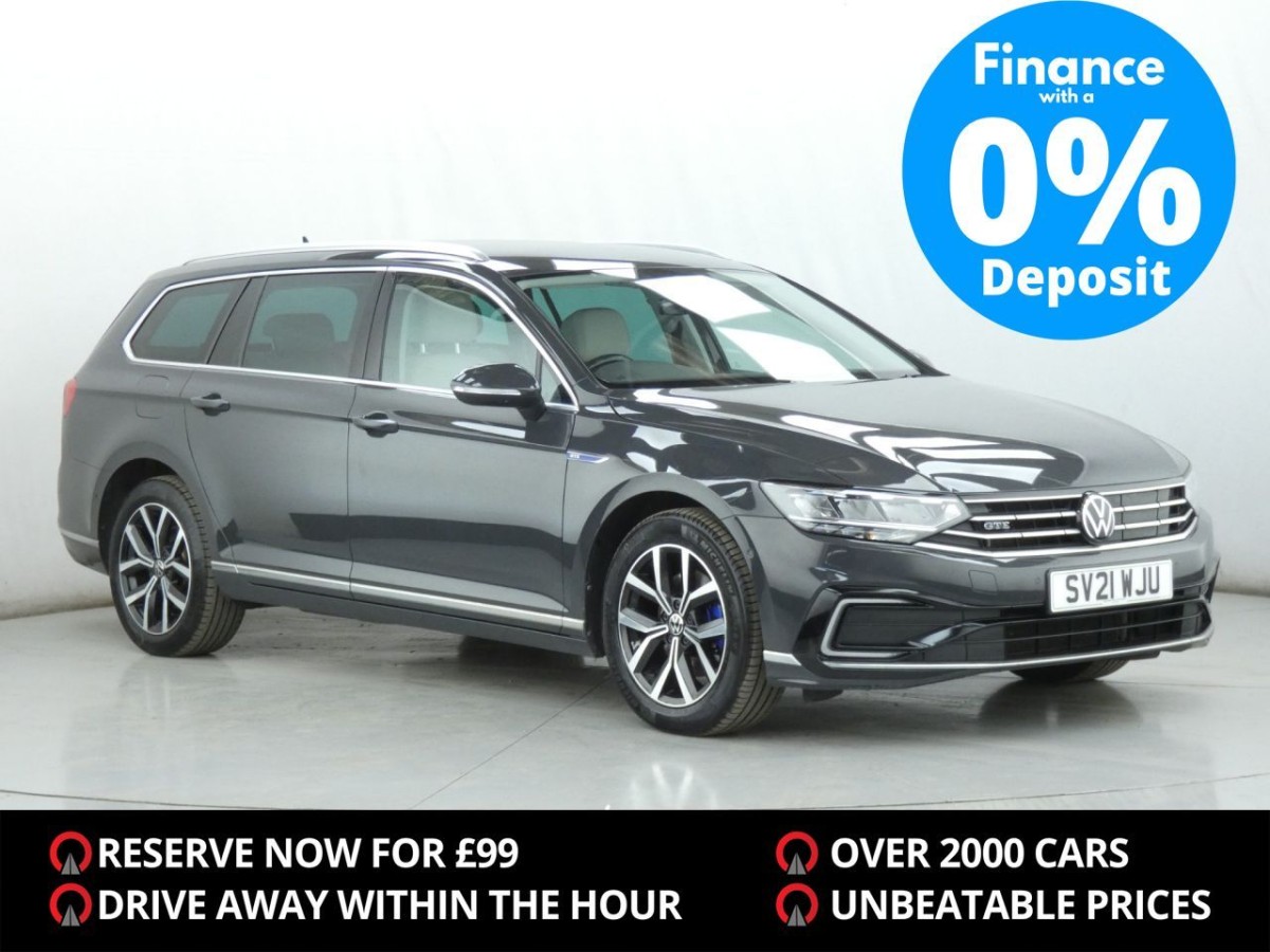 VOLKSWAGEN PASSAT 1.4 GTE DSG PHEV 5D 215 BHP - 2021 - £13,700