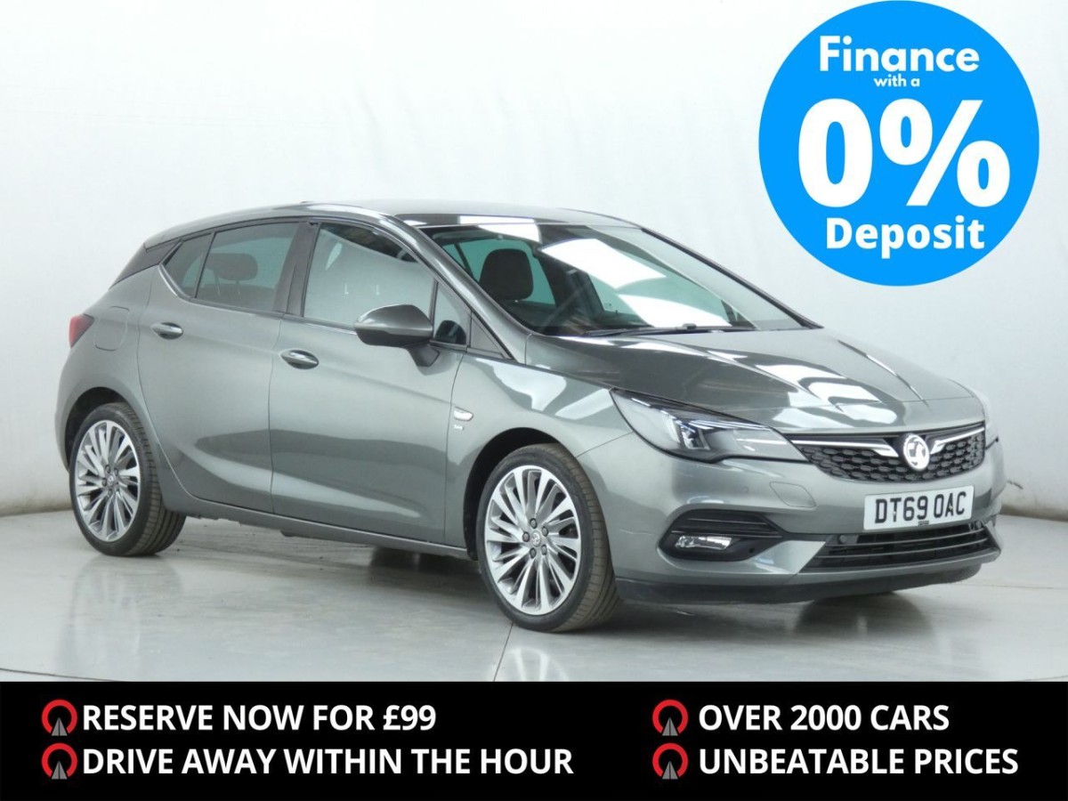 VAUXHALL ASTRA 1.2 SRI VX LINE NAV 5D 144 BHP - 2020 - £11,700