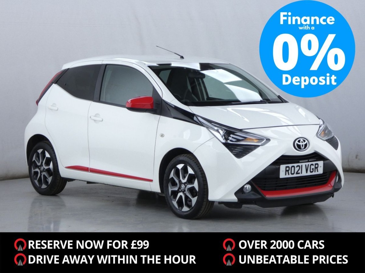 TOYOTA AYGO 1.0 VVT-I X-TREND X-SHIFT TSS 5D 69 BHP - 2021 - £10,400