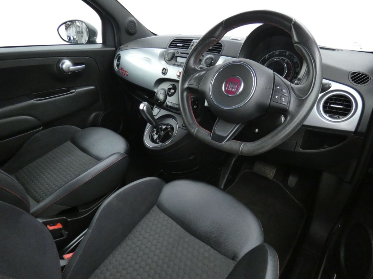 FIAT 500 0.9 TWINAIR S DUALOGIC 3D AUTO 85 BHP - 2014 - £6,990