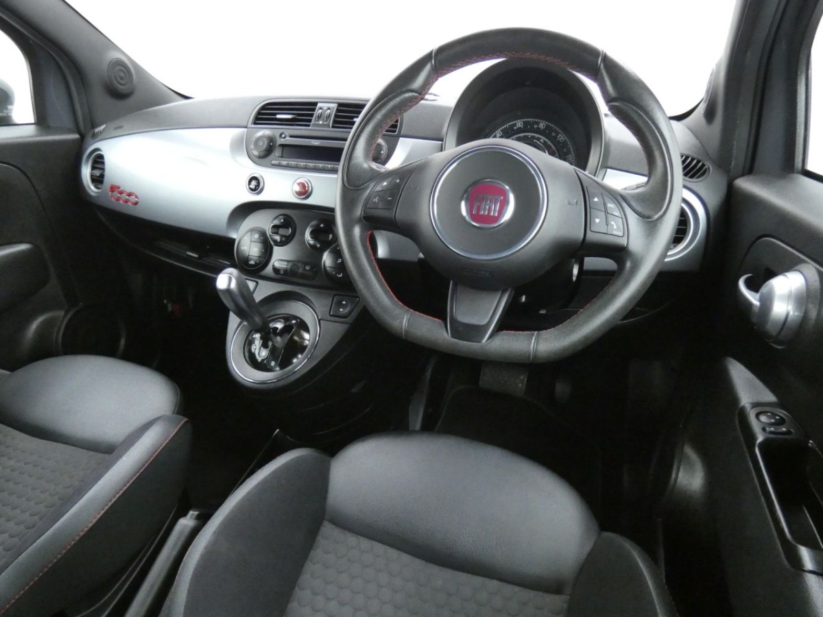 FIAT 500 0.9 TWINAIR S DUALOGIC 3D AUTO 85 BHP - 2014 - £6,990