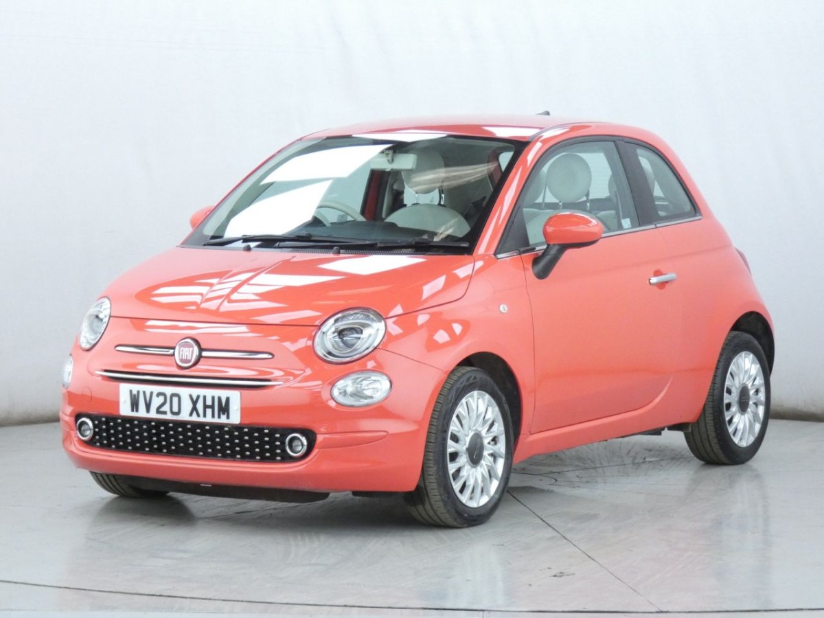 FIAT 500 1.2 LOUNGE 3D 69 BHP - 2020 - £7,400