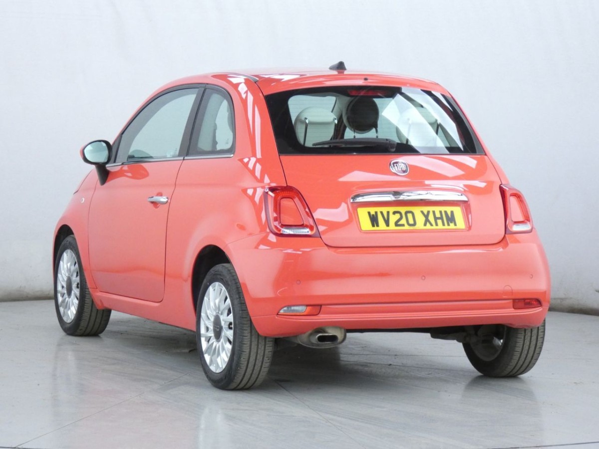 FIAT 500 1.2 LOUNGE 3D 69 BHP - 2020 - £7,400