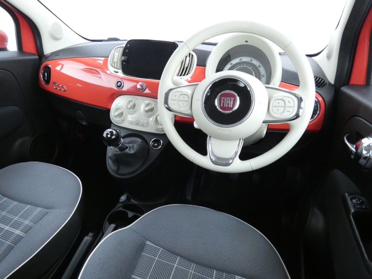 FIAT 500 1.2 LOUNGE 3D 69 BHP - 2020 - £7,400