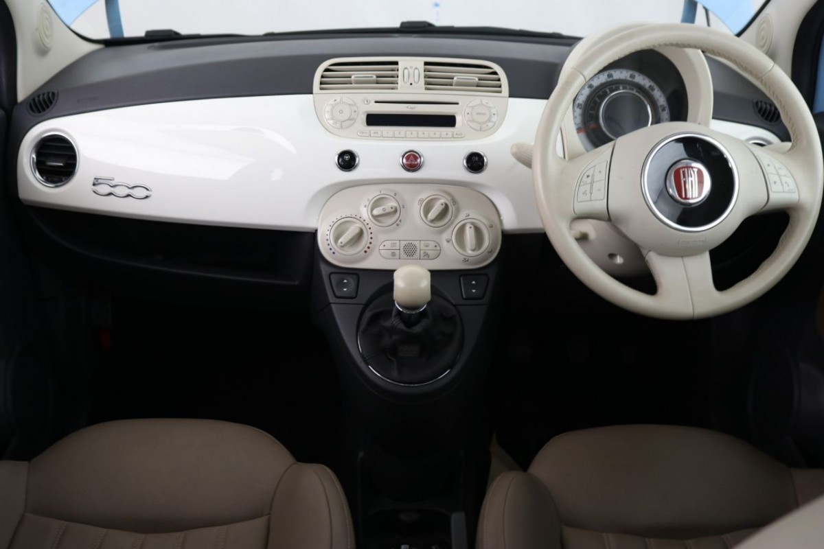 FIAT 500 1.2 VINTAGE 57 3D 69 BHP - 2015 - £6,400