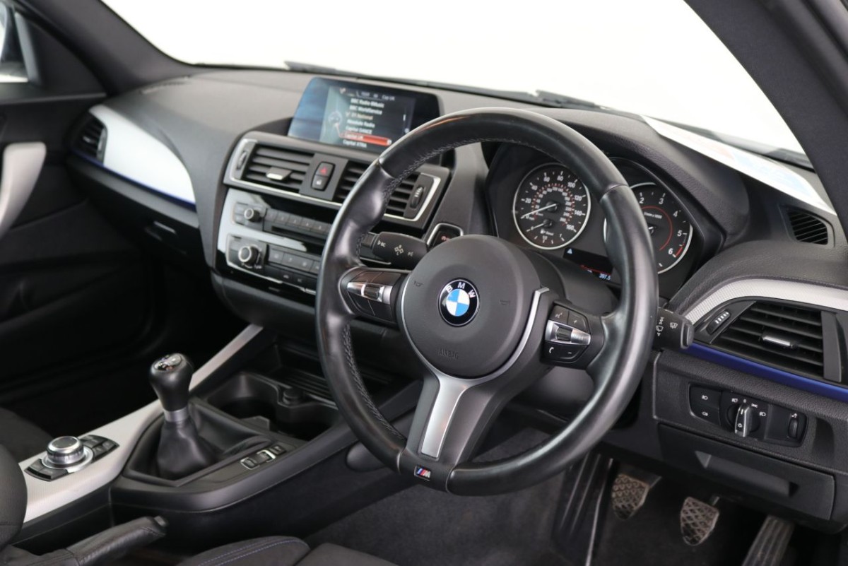BMW 1 SERIES 1.5 116D M SPORT 3D 114 BHP - 2017 - £14,400