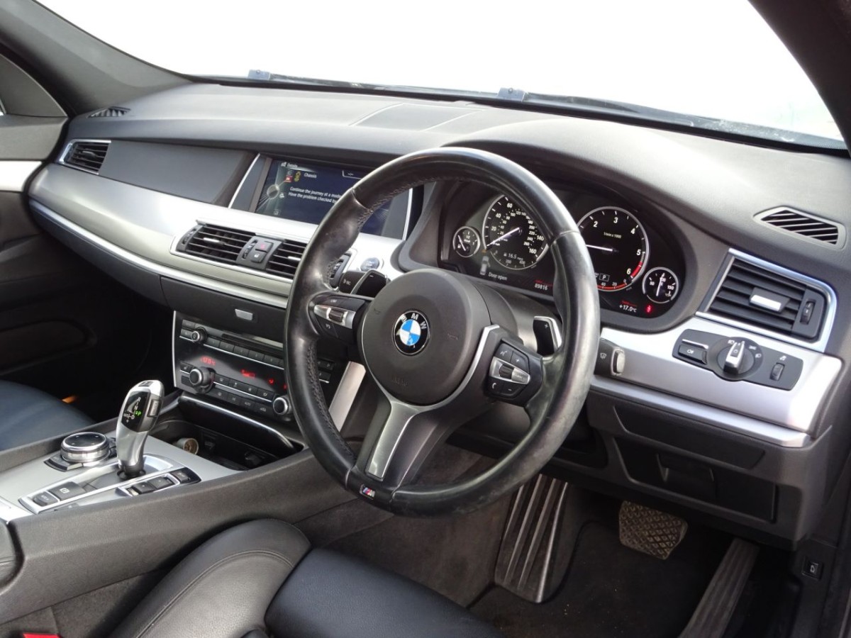 BMW 5 SERIES 2.0 520D M SPORT GRAN TURISMO 5D AUTO 181 BHP HATCHBACK - 2014 - £13,990