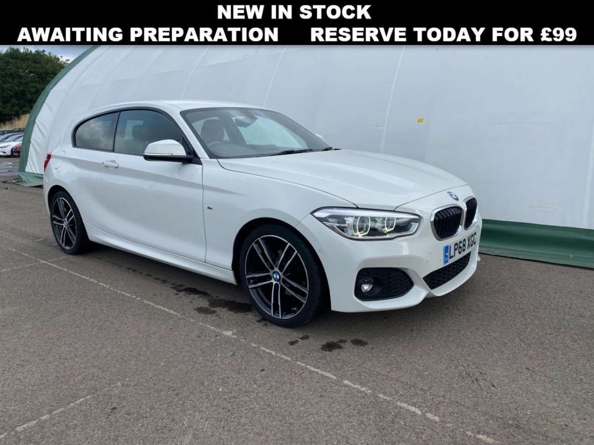 BMW 1 SERIES 1.5 116D M SPORT 3D 114 BHP - 2019 - £18,700