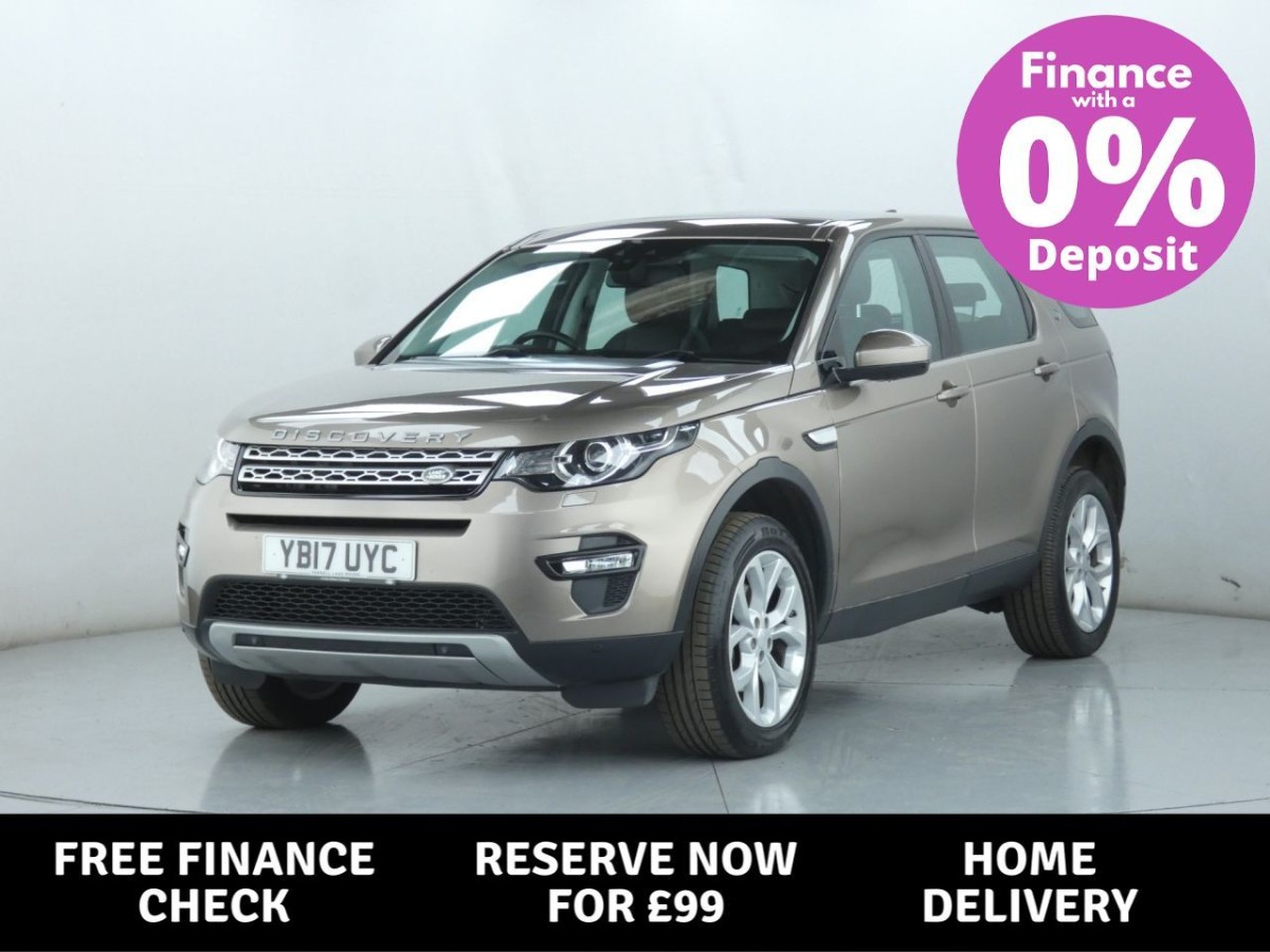 LAND ROVER DISCOVERY SPORT 2.0 TD4 HSE 5D 180 BHP - 2017 - £21,400