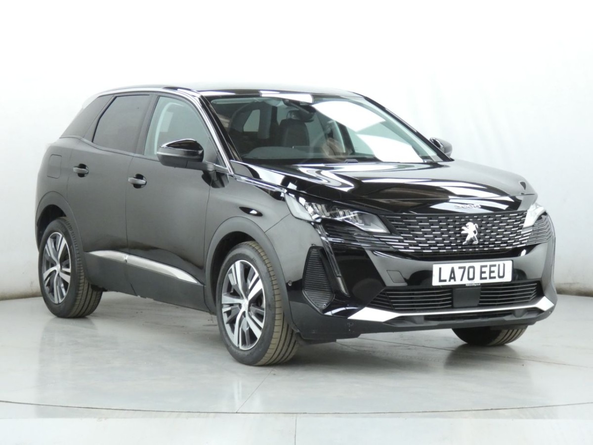 PEUGEOT 3008 1.2 PURETECH S/S ALLURE 5D 129 BHP - 2021 - £18,400