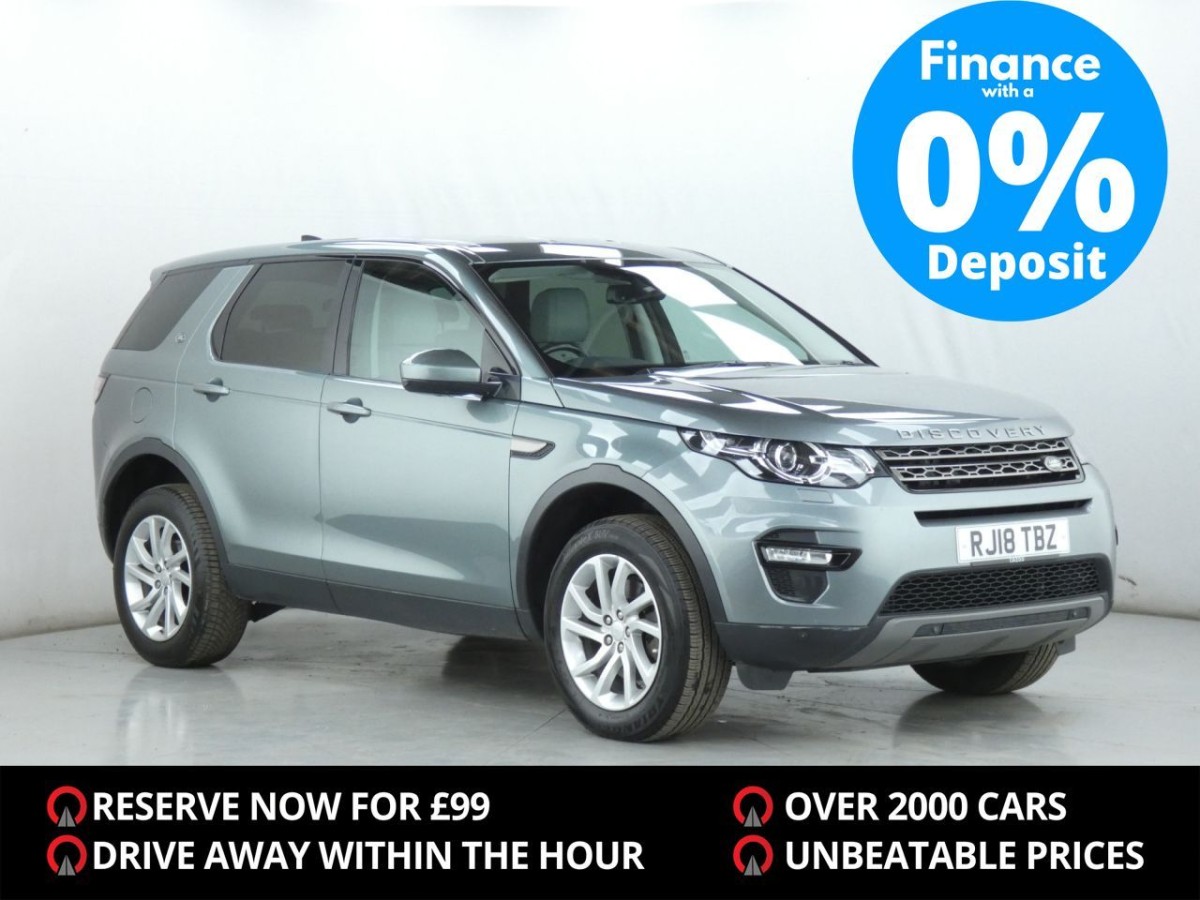 LAND ROVER DISCOVERY SPORT 2.0 TD4 SE TECH 5D 180 BHP - 2018 - £13,700