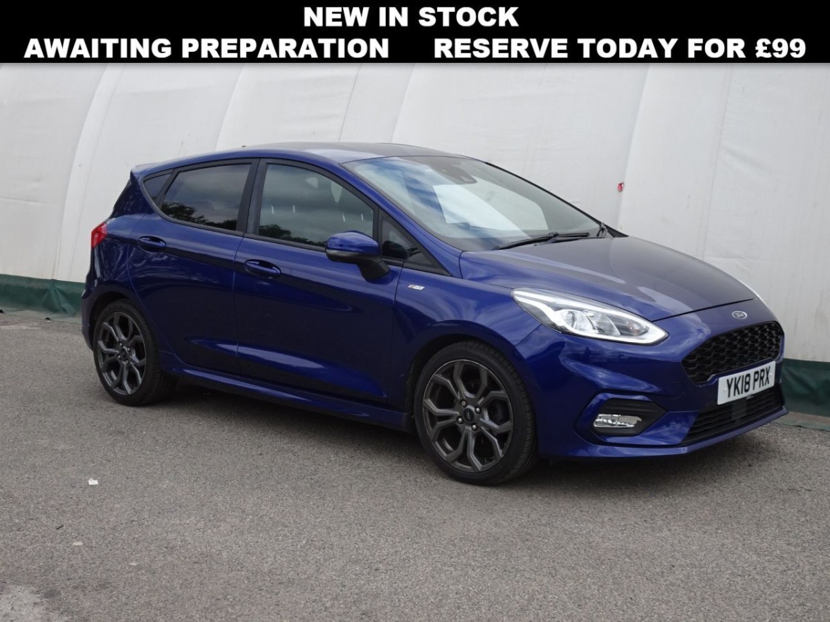 FORD FIESTA 1.0 ST-LINE X 5D 124 BHP - 2018 - £8,990