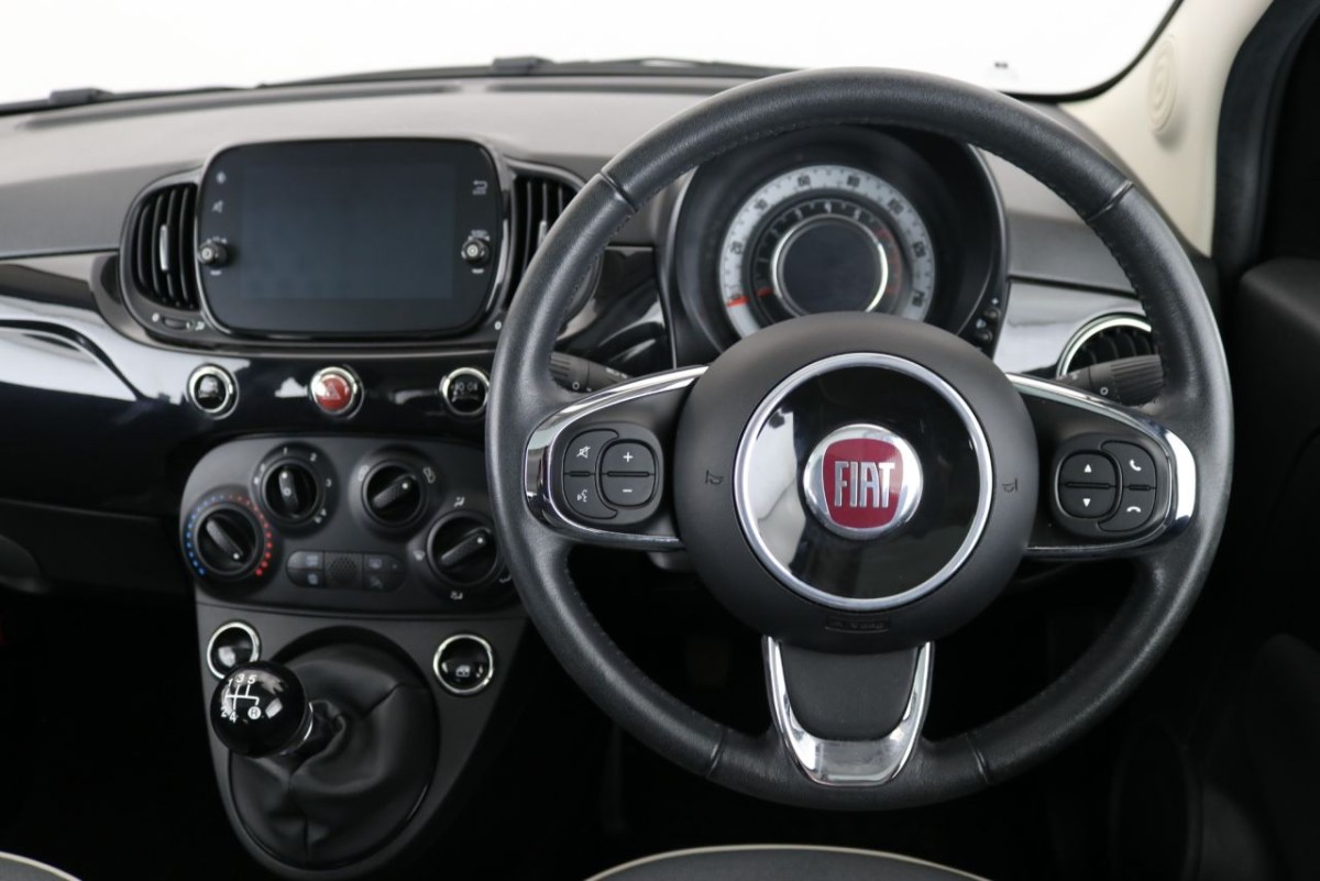 FIAT 500 1.2 LOUNGE 3D 69 BHP - 2018 - £7,400