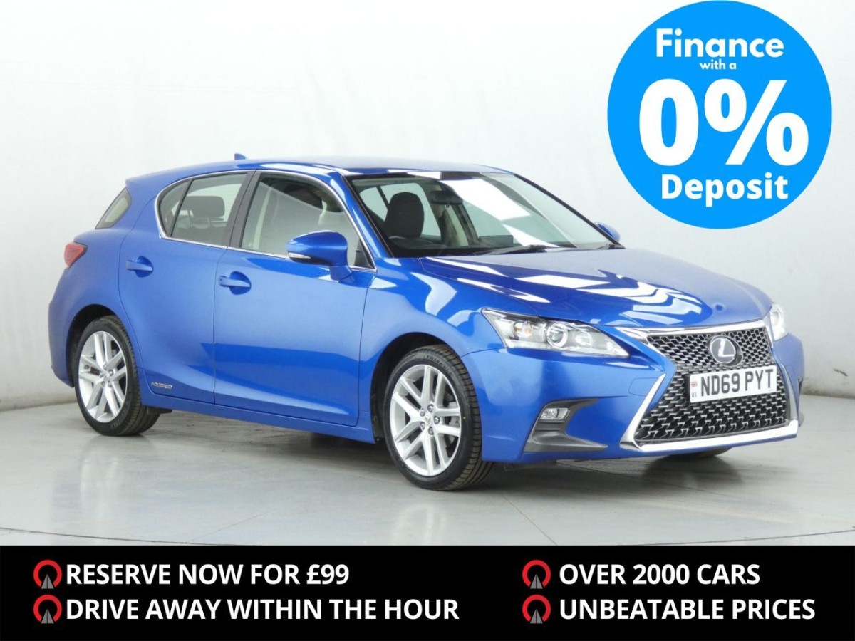 LEXUS CT 1.8 200H 5D 135 BHP - 2020 - £12,400