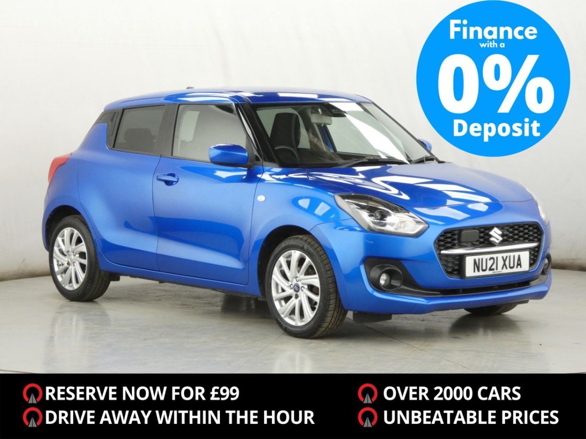 SUZUKI SWIFT 1.2 SZ-T DUALJET MHEV 5D 82 BHP - 2021 - £11,990