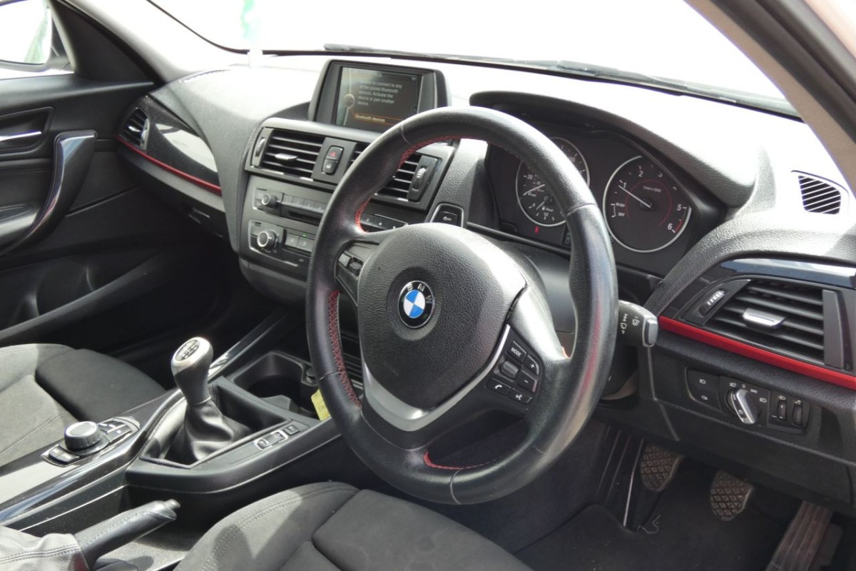 BMW 1 SERIES 2.0 116D SPORT 5D 114 BHP HATCHBACK - 2013 - £6,700